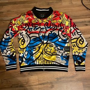 Diamond Supply Co. Keith Haring Mickey Mouse jacket